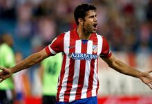 Diego Costa celebra un gol con el Atlético de Madrid. | Archivo