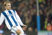 Diego Rivas, durante su etapa en la Real Sociedad. | Archivo