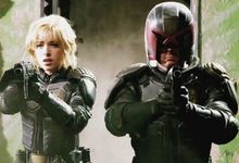 Olivia Thirlby y Karl Urban en Dredd 3D