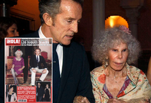 Los duques de Alba, en Hola