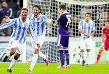 Eliseu celebra su primer golazo. | Cordon Press