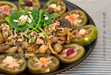 Ensalada de arroz, lentejas, algas y setas | Maria Jess Navarro