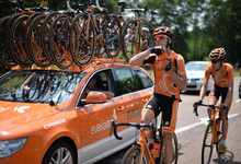 Corredores del Euskaltel durante el pasado Tour de Francia. | Cordon Press/Archivo