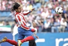 Radamel Falcao, durante el partido ante el Valladolid. | EFE