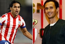 Radamel Falcao y Ricardo Carvalho.
