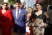 Famosos en la Feria de Abril