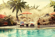 Recreacin del tsunami de 2004 en la pelcula espaola 'Lo imposible'