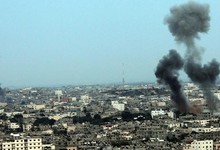 Bombardeos israel�es en la Franja. | Efe