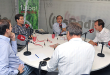 Imagen de archivo de un programa de Ftbol es Radio. 