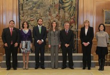 Isabel Gemio, en la recepci�n de la Princesa | Casa Real