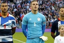 Ryan Giggs (d), durante un partido de la seleccin de Gran Bretaa en Londres 2012. | Archivo