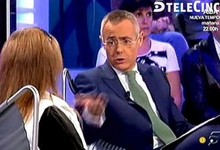 Jordi Gonzlez durante la entrevista | Telecinco
