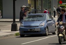 Una demostracin del coche sin conductor de Google en Washington DC en mayo de 2012. | Cordon Press