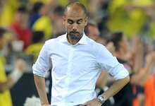 Pep Guardiola, durante el partido de la Supercopa de Alemania ante el Borussia Dortmund. | Cordon Press