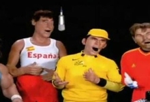 Nadal, Gasol, Contador y Casillas, en los gui�oles de Canal+ Francia.