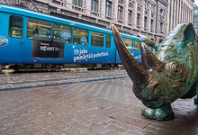 Una peculiar estatua en las proximidades de la Bolsa de Helsinki | C.Jord