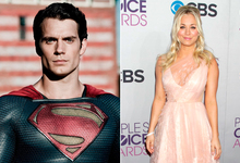 Henry Cavill y Caley Cuoco 