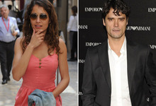 Hiba Abouk y Miguel Abell�n 
