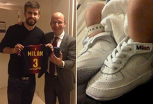 El hijo de Piqu ya est en las redes sociales