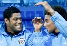 Hulk y Witsel, jugadores del Zenit San Petersburgo. | Archivo