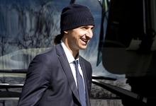 Ibrahimovic, fotografiado en Valencia hace diez d�as. | EFE/Archivo
