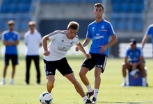 Illarramendi disputa un partidillo con el Castilla. | Foto: realmadrid.com