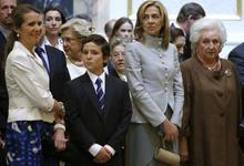 Las infantas, Pilar de Borb�n y Felipe Juan Froil�n  Efe