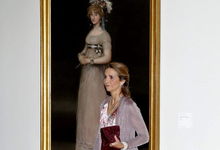 La infanta, durante la inauguracin | Efe