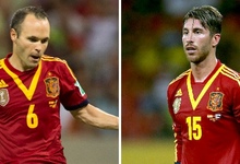 Iniesta y Ramos, candidatos al Baln de Oro de la Copa Confederaciones.
