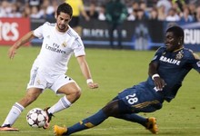 Isco bril en el choque ante los Galaxy. | EFE