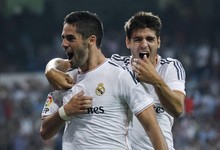 Isco celebra su gol junto a Morata. | EFE 