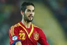 Isco, durante un partido con la Seleccin. | EFE