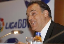 Javier Tebas, presidente provicional de la LFP. | Archivo