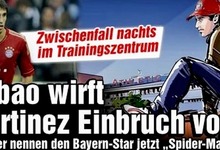 El salto de Javi Martnez en Lezama, recreado por Bild.