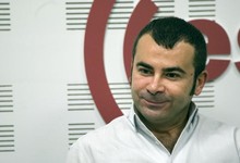 Jorge Javier V�zquez, en los estudios de Es la ma�ana