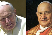Juan Pablo II y Juan XXIII | LD