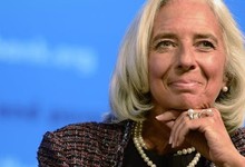 La directora del FMI, este martes. | Efe 