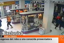 Una imagen del vdeo de seguridad