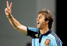 Julen Lopetegui, durante el Europeo sub'21. | EFE