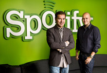 Los fundadores de Spotify Daniel Ek y Martin Lorentzon. | Spotify