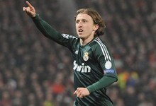 Luka Modric, titular en Dortmund.