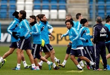 Entrenamiento del Real Madrid en Valdebebas. | Archivo