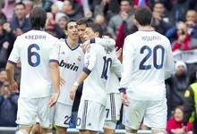 Cristiano celebra uno de sus tres goles. | Cordon Press
