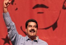Maduro durante un acto del Gobierno en Caracas | EFE