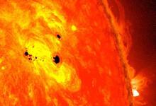 Inmensa mancha solar captada por la NASA. | NASA