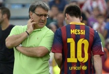El 'Tata' Martino perder a Messi hasta 2014. | Cordon Press