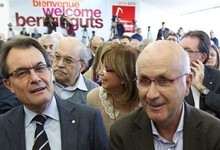 Artur Mas y Duran Lleida en la presentacin del programa electoral de CIU | EFE