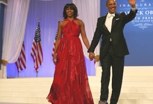 Michelle Obama y su vestido rojo | Cordon Press
