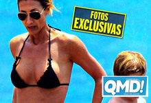 Mnica Pont en la portada de QMD