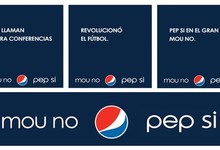 Imgenes de la campaa de Pepsi.